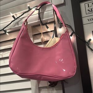 Shiny Pink Women's Bag